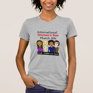 Internationaler Frauentag März 8. T-Shirt