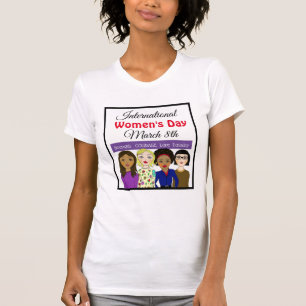 Internationaler Frauentag März 8. T-Shirt