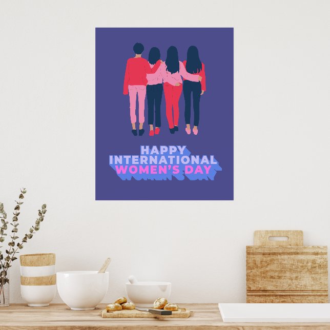 Internationaler Frauentag Poster (Küche)