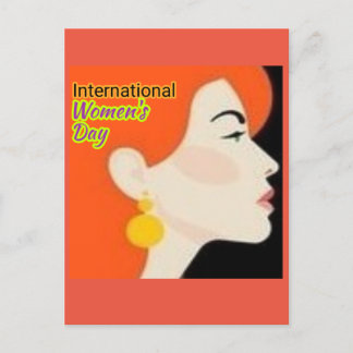 Internationaler Frauentag Postkarte