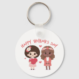Internationaler Frauentag Schlüsselanhänger