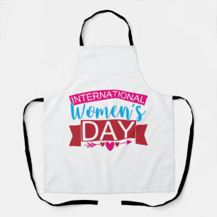 Internationaler Frauentag Schürze