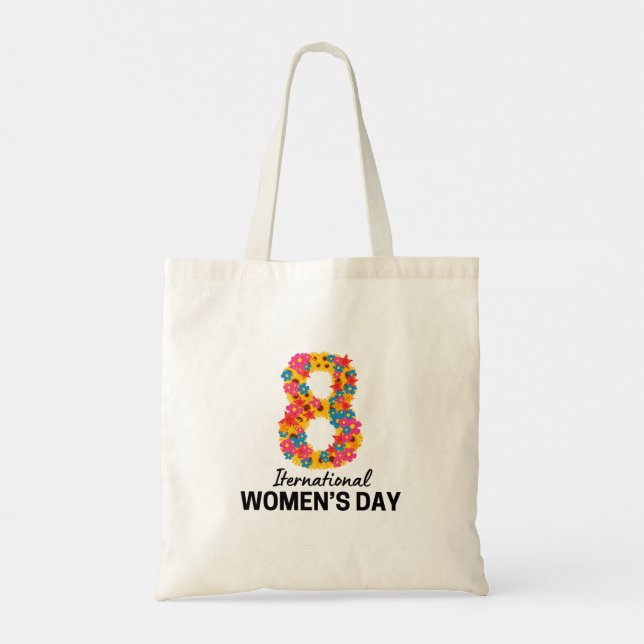 INTERNATIONALER FRAUENTAG TRAGETASCHE (Rückseite)