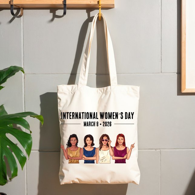 Internationaler Frauentag Tragetasche (Von Creator hochgeladen)