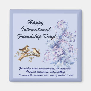 Internationaler Freundschaftstag. Magnet