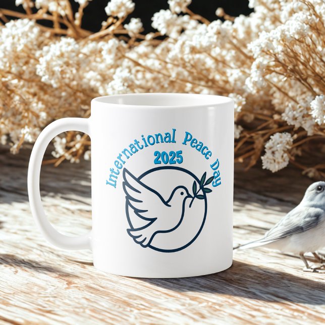 Internationaler Friedenstag Kaffeetasse (Von Creator hochgeladen)