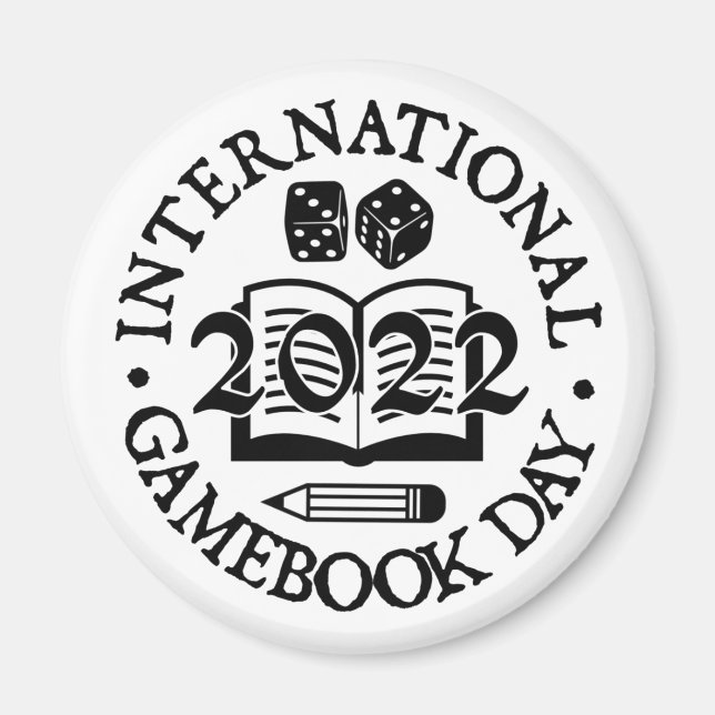Internationaler Gamebook Day 2022 Magnet! Magnet (Vorne)