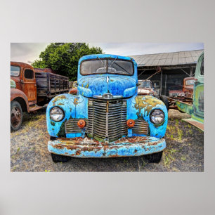 INTERNATIONALER HARVESTER-LKW 1946 POSTER