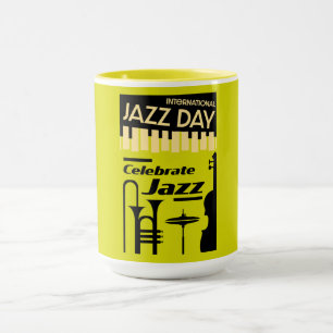 Internationaler Jazztag 30. April Tasse