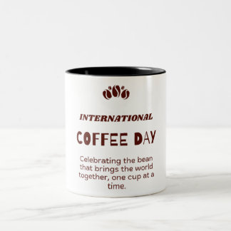 Internationaler Kaffeetag Tasse - Den Kaffeebohne