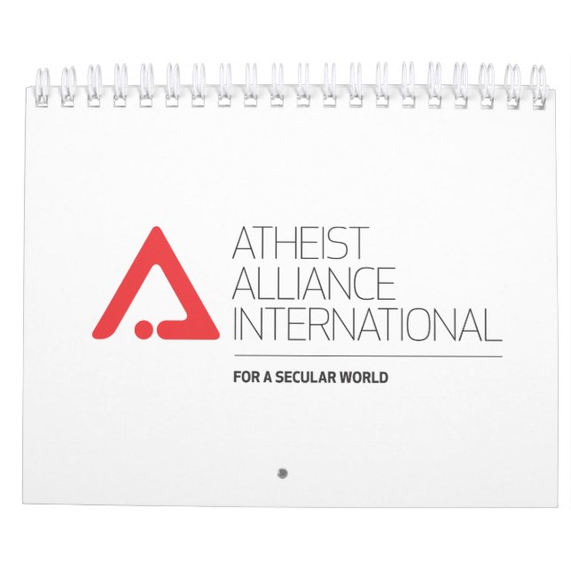 Internationaler Kalender der AAI Atheist Alliance (Rückseite)