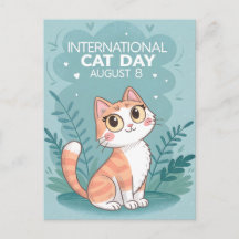 Internationaler Katzentag Süße Verspielte Katzenku