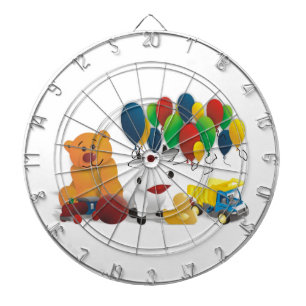 Internationaler Kindertag Dartscheibe