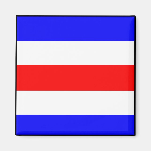 Internationaler nautischer Schiffssignaturbuchstab Magnet (Vorne)