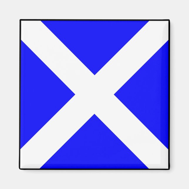 Internationaler nautischer Schiffssignaturbuchstab Magnet (Vorne)