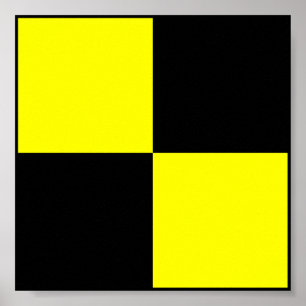 Internationaler nautischer Schiffssignaturbuchstab Poster