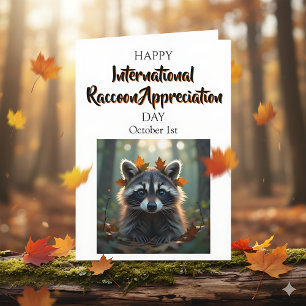 Internationaler Raccoon-Wertungstag Karte