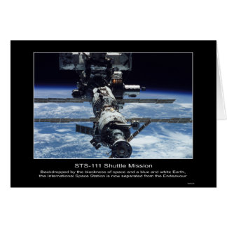 Internationaler Raum Stationview von der NASA
