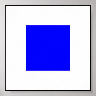 Internationaler Seesignalflaggenbuchstabe nautisch Poster