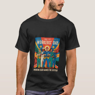 Internationaler Tag der Arbeit der Frauen 2025 1.  T-Shirt