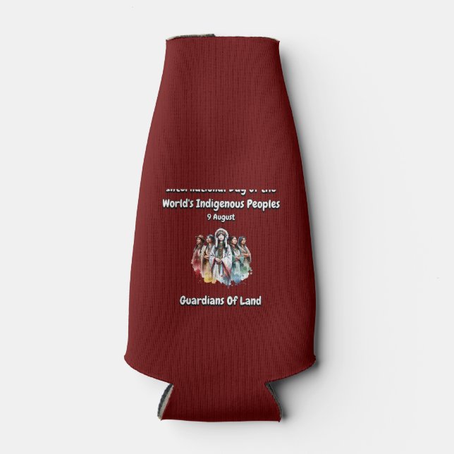 Internationaler Tag der autochthonen Bevölkerungsg Flaschenkühler (Vorderseite)