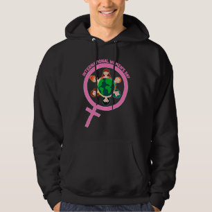 Internationaler Tag der Frauen für Feminismus und Hoodie