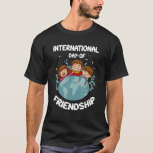 Internationaler Tag der Freundschaft der Vereinten T-Shirt