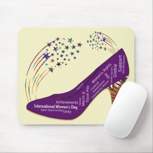 Internationaler Tag der Inspirierten Frauen Mousepad