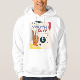 Internationaler Tag der Jugend, 12. August,  Hoodie