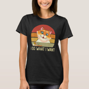 Internationaler Tag der Katze I Tu, was ich Katze T-Shirt