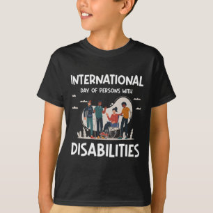 Internationaler Tag der Menschen mit Behinderungen T-Shirt