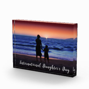 Internationaler Tag der Tochter Fotoblock