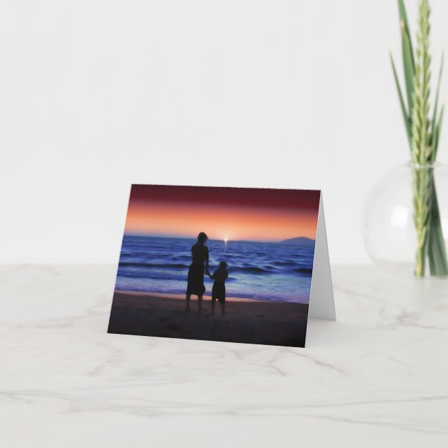 Internationaler Tag der Tochter Karte (Vorderseite)