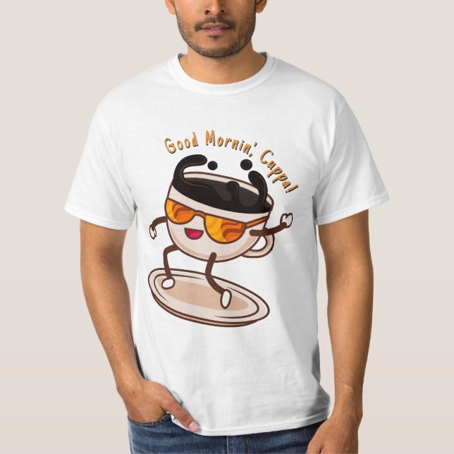 Internationaler Tag des Kaffees T-Shirt (Vorderseite)