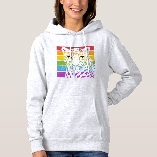 Internationaler Tag des Leoparden Hoodie (Vorderseite)