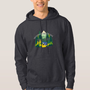 Internationaler Tag des Waldes auf Deutsch Hoodie