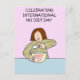 Internationaler Tag ohne Ernährung - 6. Mai Postkarte (Vorderseite)