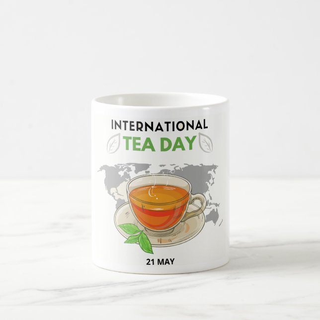 Internationaler Teetag Kaffeetasse (Mittel)