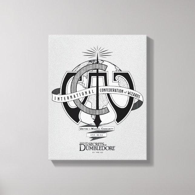 Internationaler Verband der Wizards Leinwanddruck (Vorderseite)