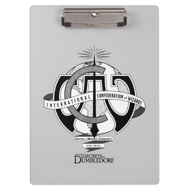 Internationaler Verband der Wizards-Logos Klemmbrett (Vorderseite)