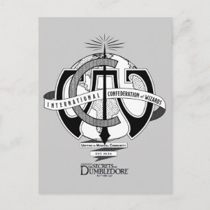 Internationaler Verband der Wizards Postkarte
