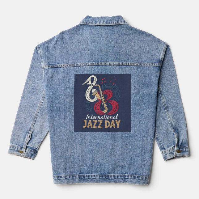 Internationaler Zazztag Jeansjacke (Rückseite)