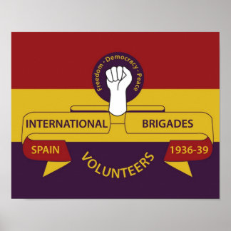 Internationales Brigaden-Poster Poster