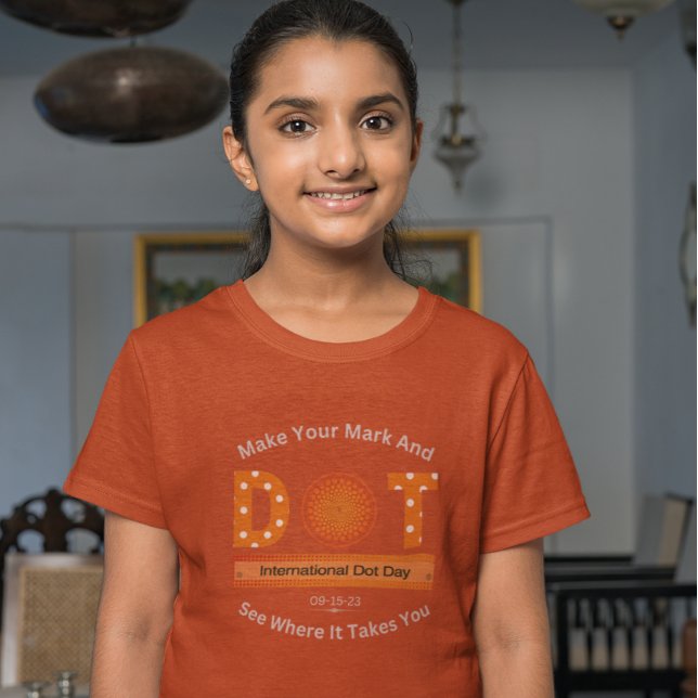 Internationales Dot Day Design T-Shirt (Von Creator hochgeladen)