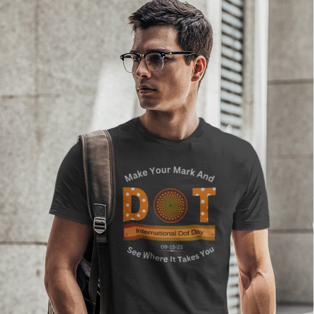 Internationales Dot Day Design T-Shirt (Von Creator hochgeladen)