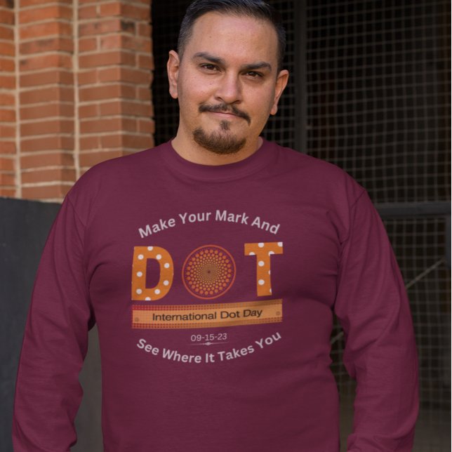 Internationales Dot Day Design T-Shirt (Von Creator hochgeladen)