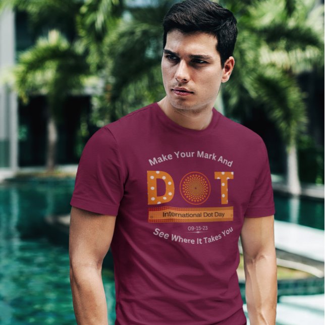Internationales Dot Day Design T-Shirt (Von Creator hochgeladen)