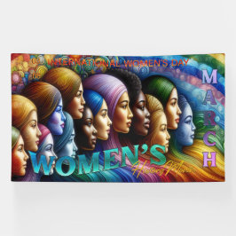 Internationales Frauentag-Banner Banner