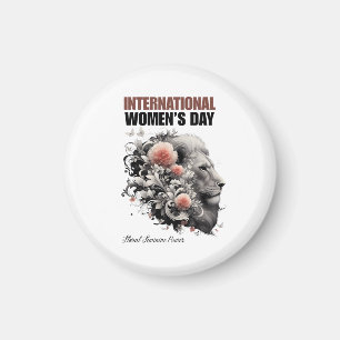 Internationales Frauentagsmagnet Magnet