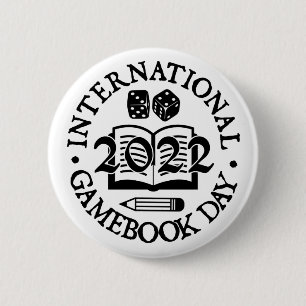 Internationales Gamebook-Tag 2022-Abzeichen Button